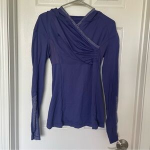 Lululemon Womens Run For Your Life Cross Train Pullover Hoodie Top Active